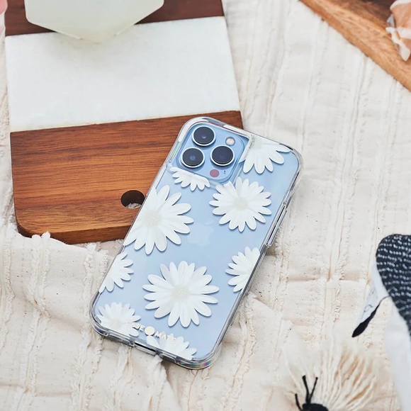 Case-Mate Case for iPhone 13 Pro Glitter Daisies - Picture 2 of 3